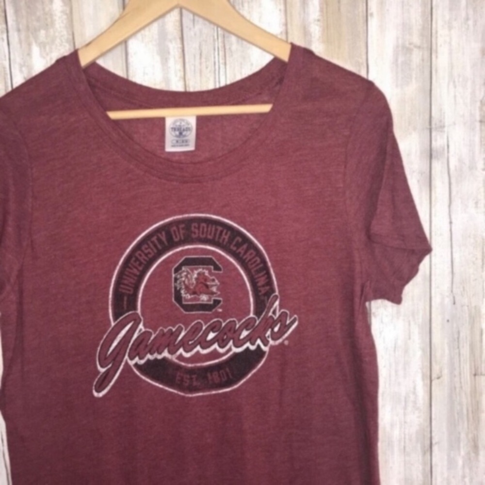 NCAA South Carolina Gamecocks High Low Tee - Picture 2 of 6